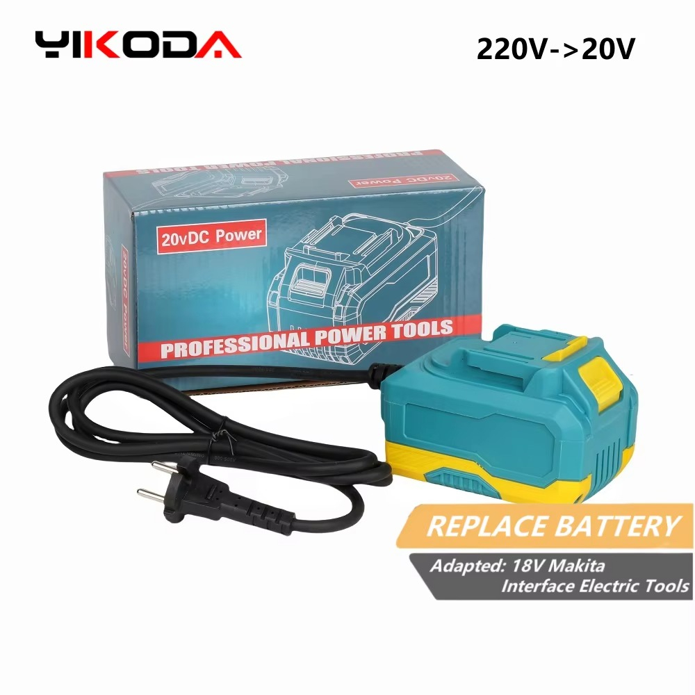 Eliminador de bateria Yikoda ac 220v a 20v/40a dc adaptado Conversor  18v -Promoção