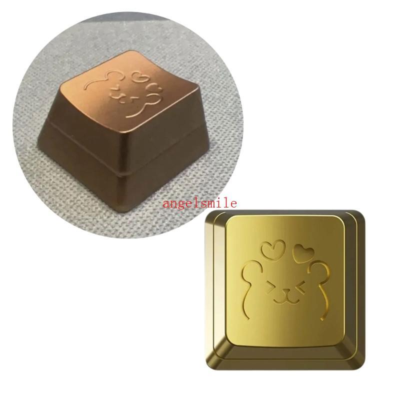 OEM Profile Keycap Metal Para Interruptores Teclado Mecânico 1PCS