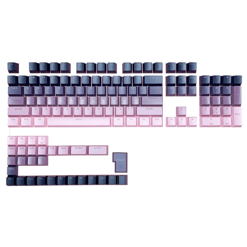 KOK PBT OEM Profile Keycaps Front Impressos Para Construção De Teclados Mecânicos