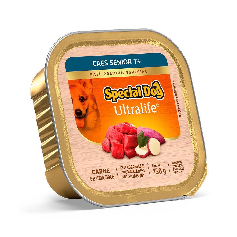 Ração Special Dog Pate Senior Carne - 150g