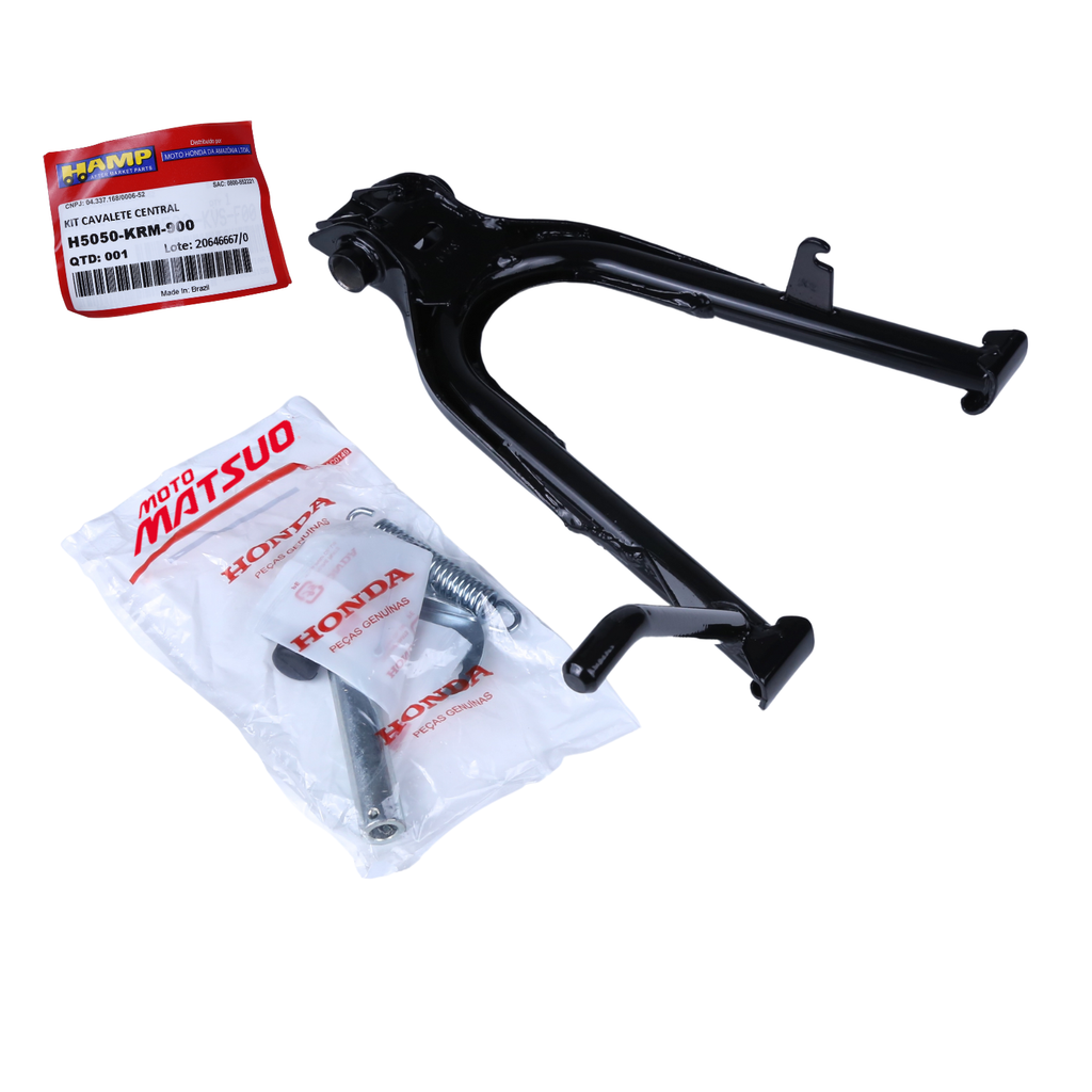 Cavalete Central kit CG Titan 150 CG Fan 150 2004 A 2015 Hamp Honda