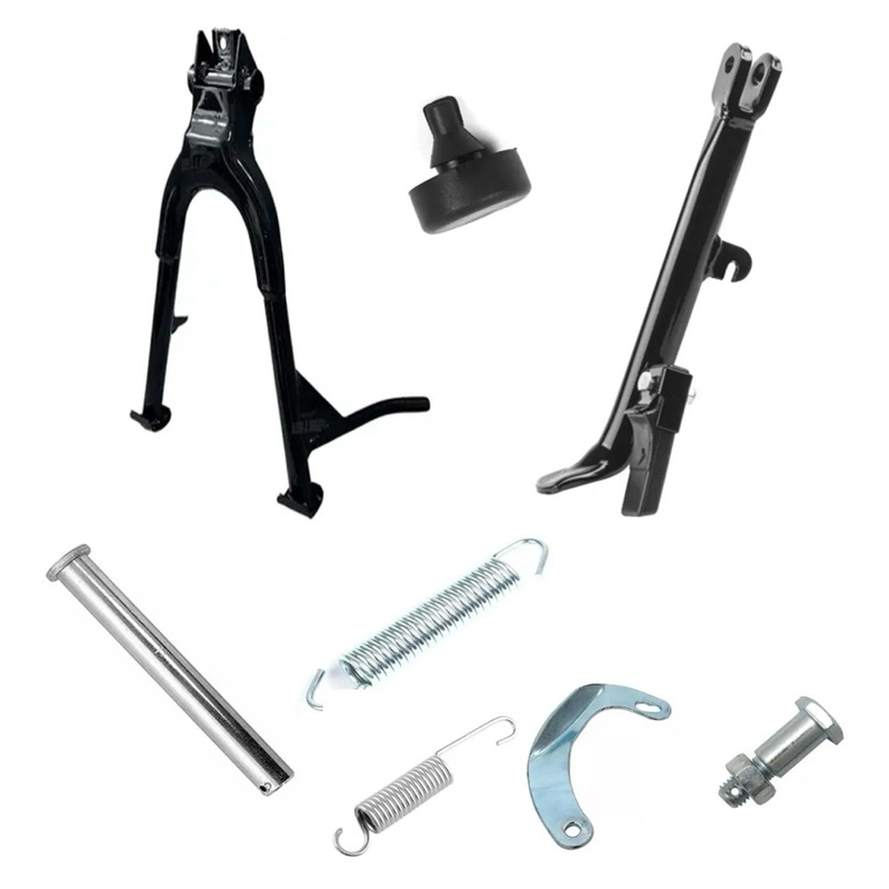 Cavalete Central + Lateral Honda CG Titan 160 Fan 160 Aço Reforçado