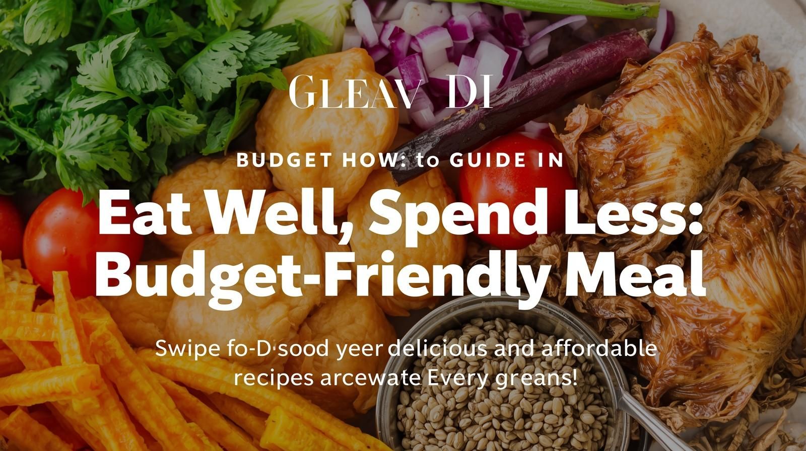 Eat Well, Spend Less: Your Guide to Budget- Friendly Meals! Swipe to discover delicious and affordable recipes for every meal!