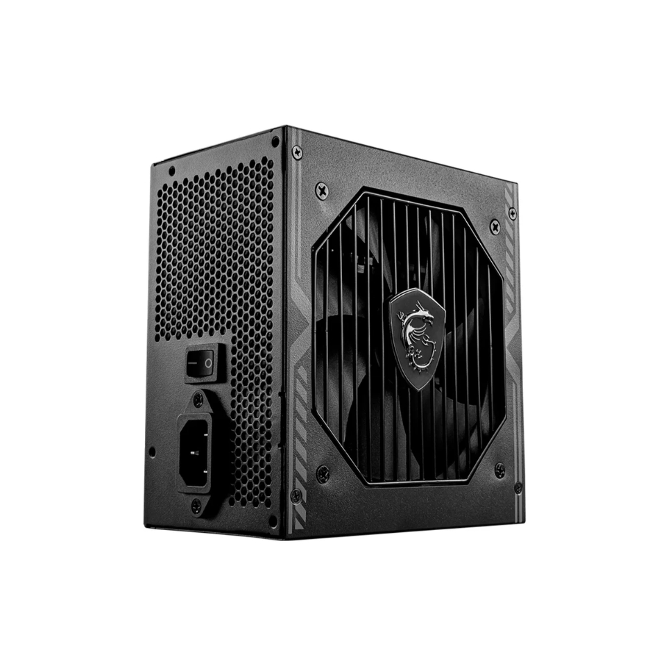 Fonte ATX MSI MAG A650BNL 650W [306-7ZPAX39-HH9] PFC Ativo / 80 Plus Bronze c/ Cabo de Força