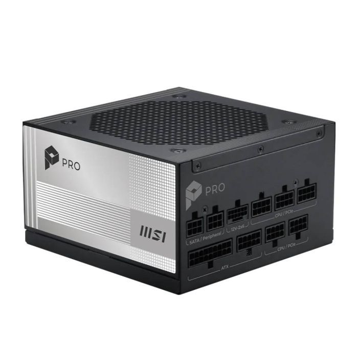 Fonte de Alimentação MSI PRO A1000PL PCIE5 1000W 80 Plus Platinum Full Modular C/ Cabo