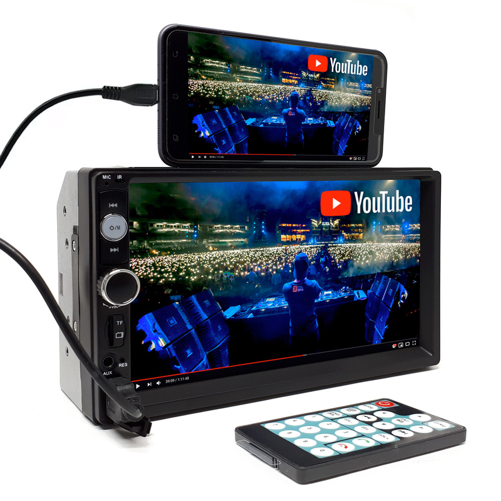 Central Multimídia Palio G5 2012 2013 2 Din Tela Touch Bluetooth Pen Drive Espelhamento
