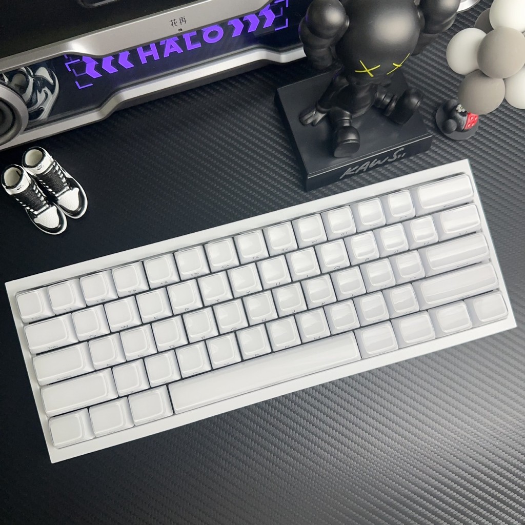 Keycap De Perfil OEM Translúcido Com Impressão Lateral Jelly (113 Teclas)
