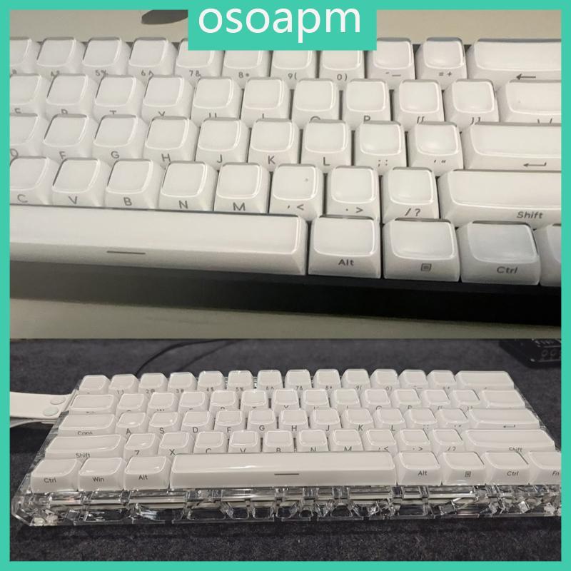 OSO Digitação E Teclado Para Jogos Keycap Conjunto Lado-Impresso Forma Perfil OEM 113 Tecla