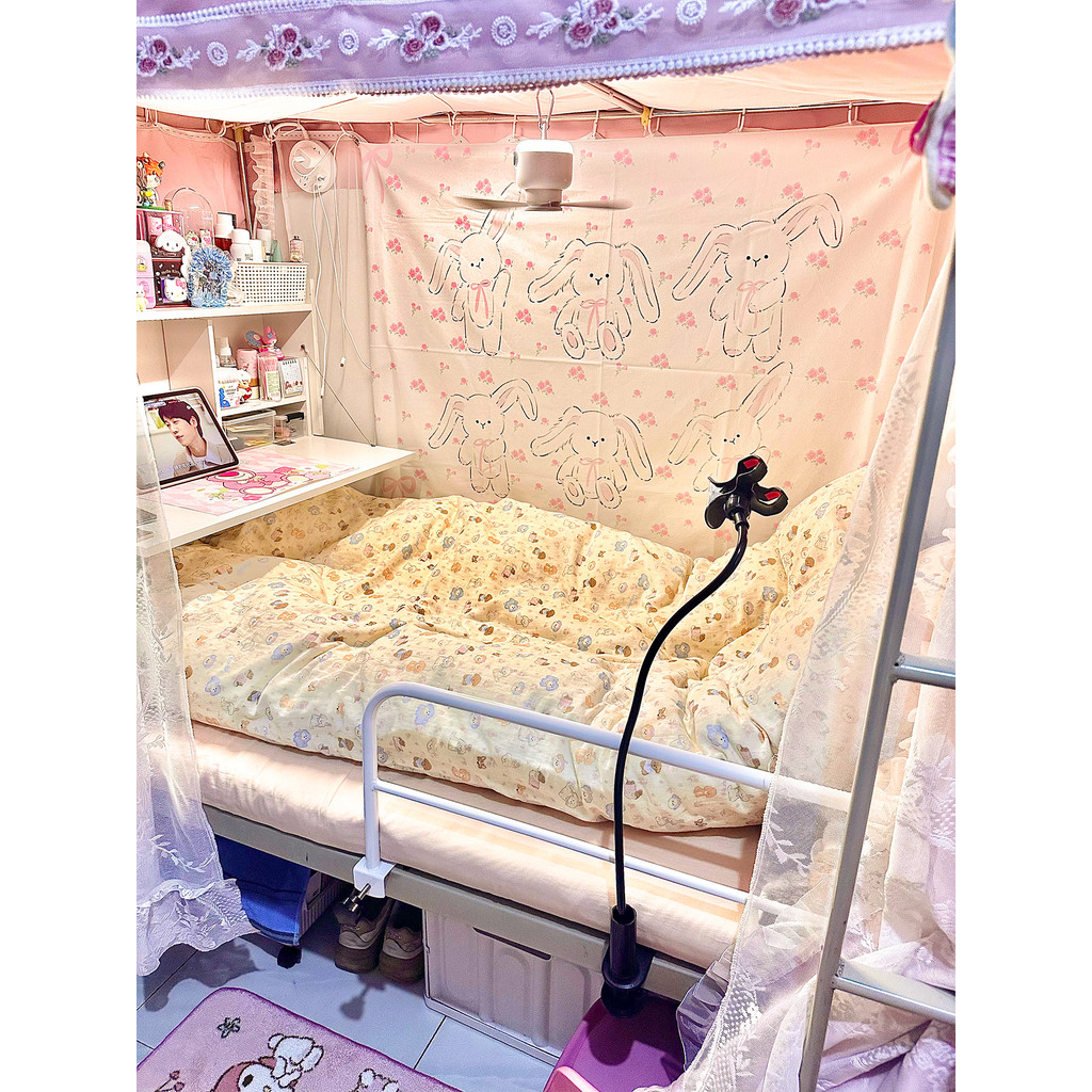 [Dormitory Good Things] Dormitório Cama Tablet Suporte Universal Superior Inferior Beliche Cabeceira ipad Suporte Pregui