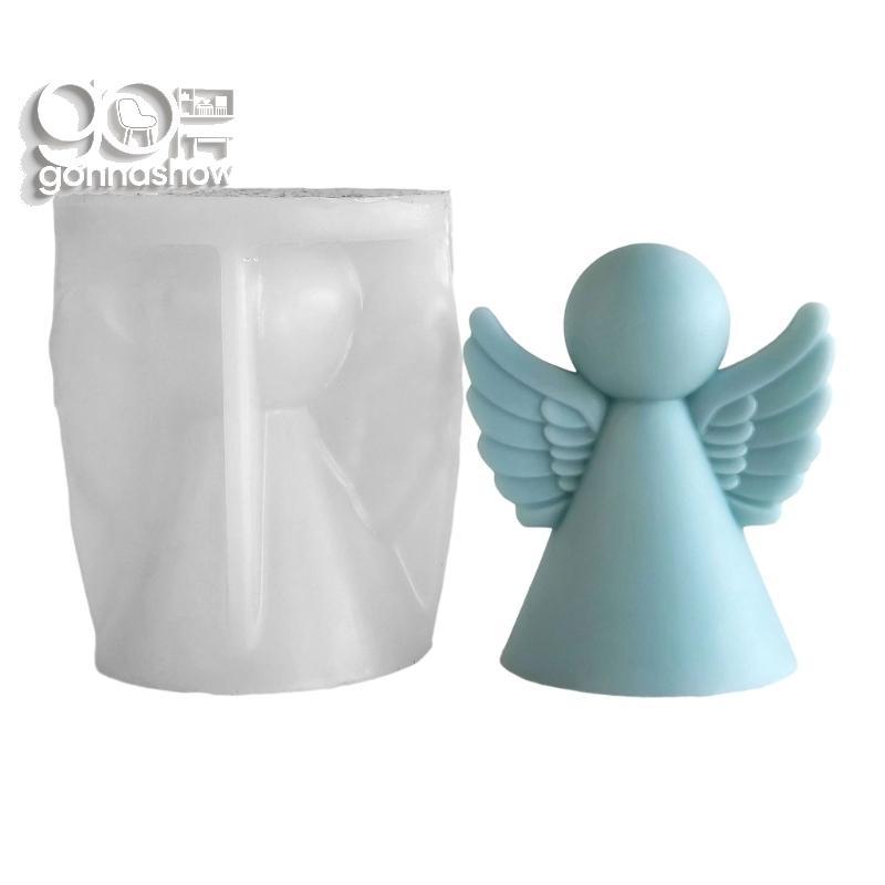GONNA Designs Detalhados Asas Molde Silicone Para Projetos Exibição Fragrâncias Domésticas Pers