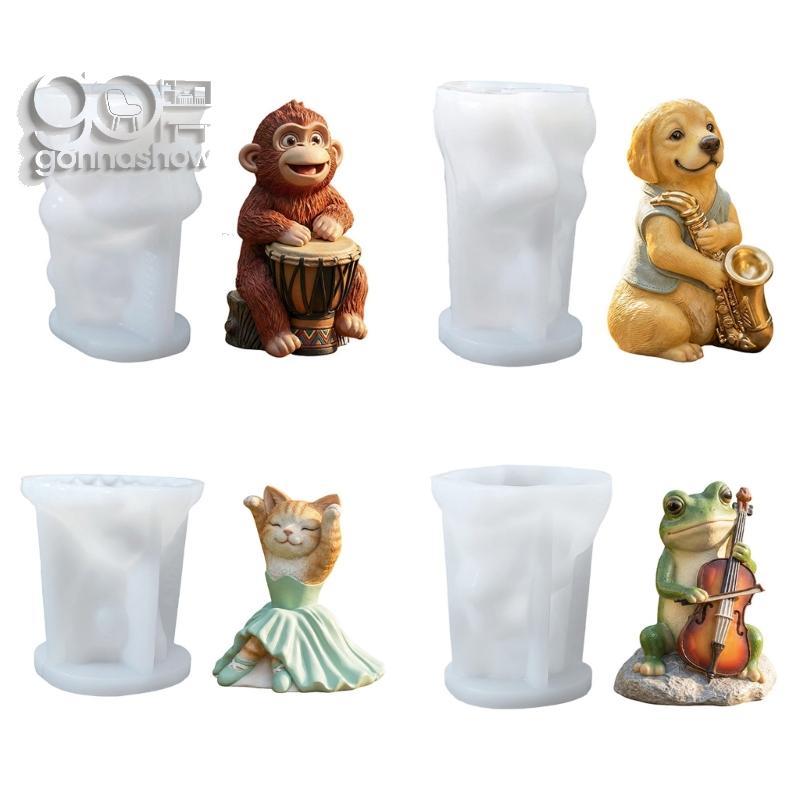 Molde Resina GONNA Para Designs Formato Coelhos Fácil Desmoldagem Atividades