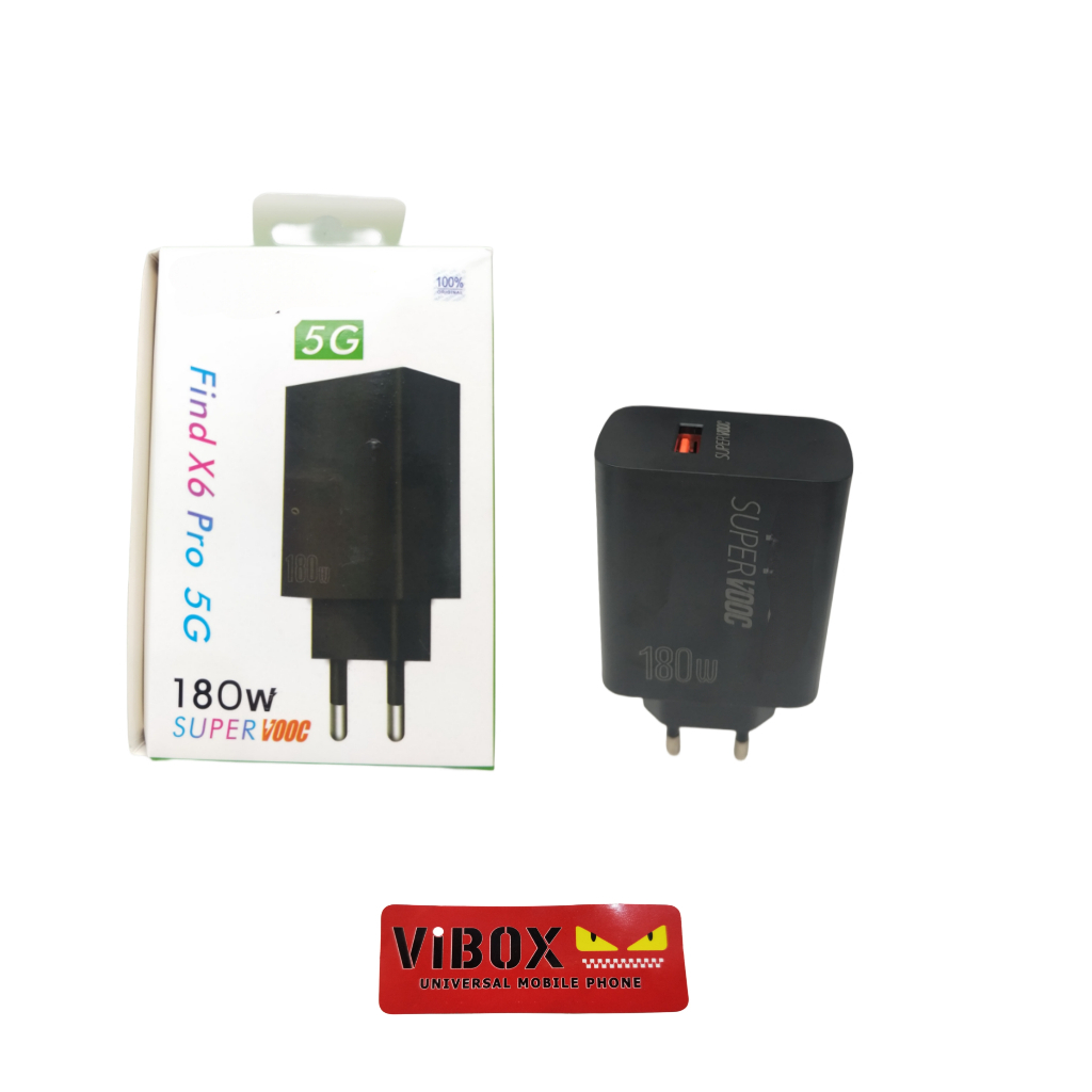 Adaptador De Viagem Op-po Find X6 Pro 5G Carregador Rápido 180W Suporte Apenas Super Vooc Batok [BAA]