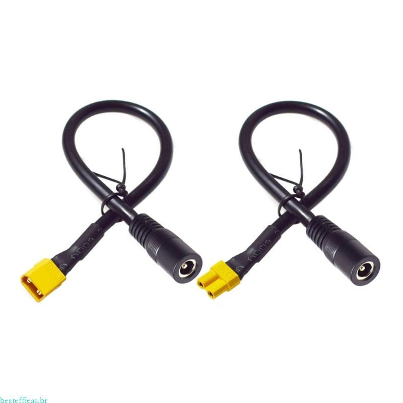 besteffie Heavy Duty 180W XT30 Para DC5 5X2 1Mm Cabo De Carregadores Fêmea 0 25M Ou 1 0M