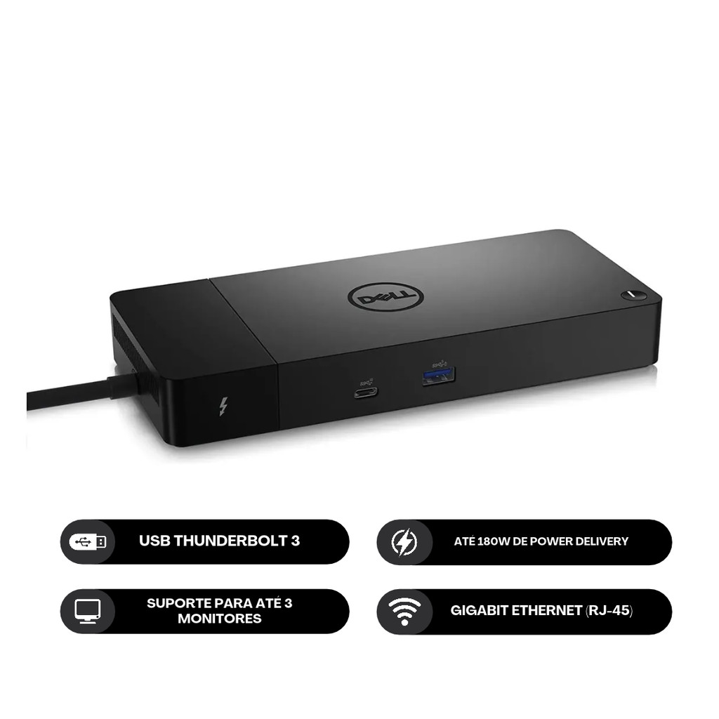 DOCKSTATION Dell Thunderbolt Dock WD19TB 180w USB-C