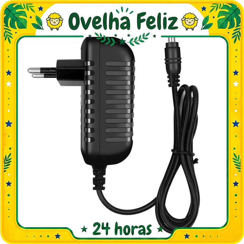 Fonte Energia Estabilizada 9V 2.4A Adapter 5.5mm Fonte Eletrônica / Adaptador de Fonte de Alimentação JK03