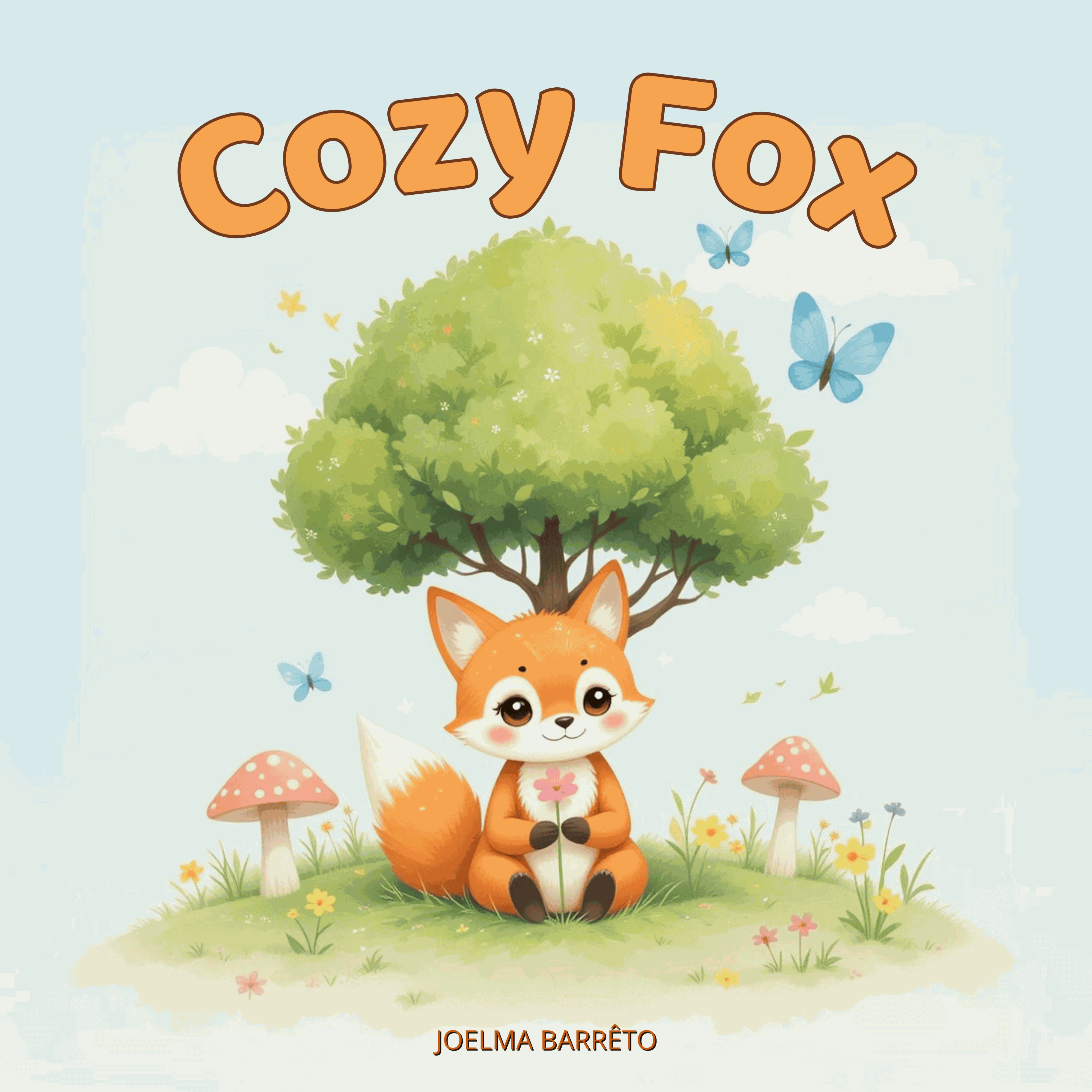 Cozy Fox – A Coloring Book!