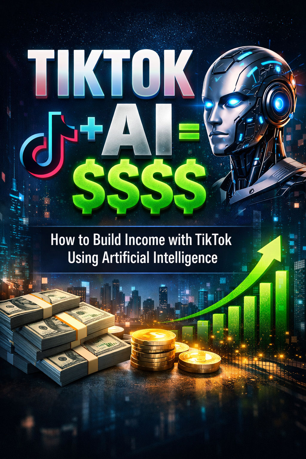 HOW TO BUILD INCOME TIKTOK USING AI