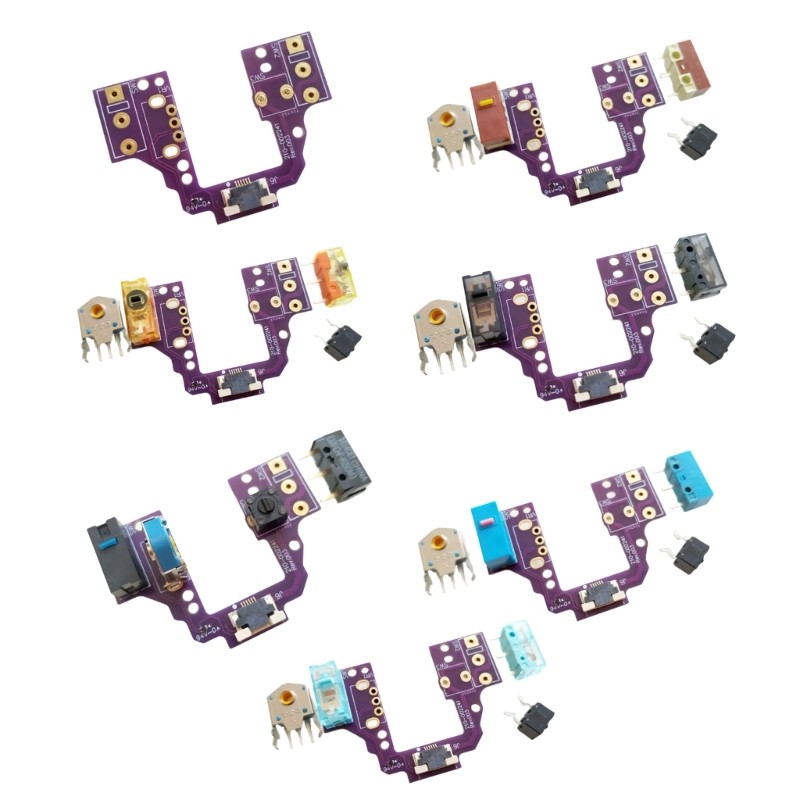 Placa De Circuito Da-Mãe Do Mouse KOK HOTSWAP Para Microinterruptores Superleves