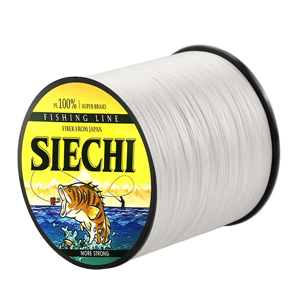 SIECHI 1000M 8 Strands Braided Fishing Thread Japan PE Fishing Cord High Strength Carp Bass Fishing Fishing Bait Braided