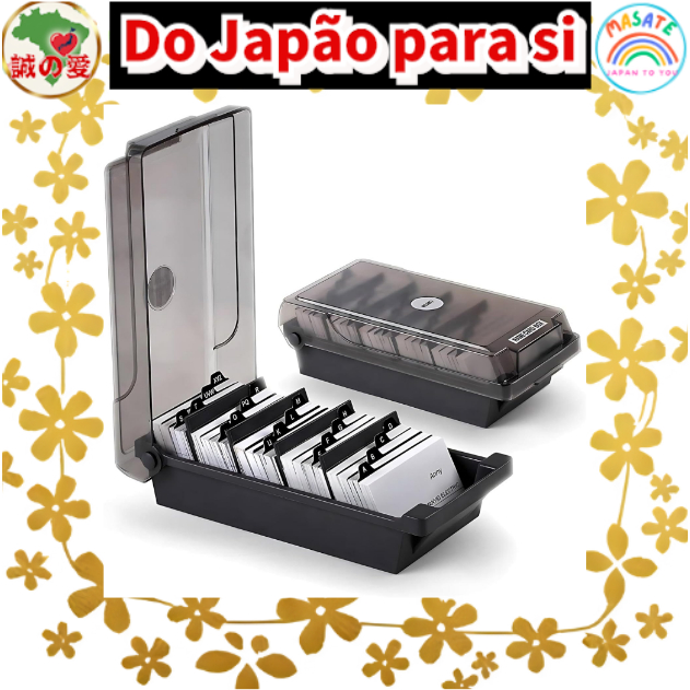 Universal Trading Card Case 500-Card Storage Box Large Deck Case with Inner Dividers 【Do Japão para você】