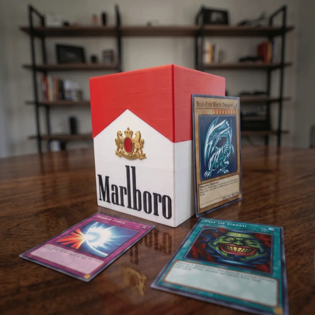 Deck Box De Tcg Marlboro Com Divisória