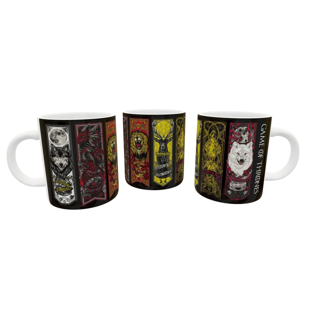 Caneca Game of Thrones Geek Cerâmica 325 ml