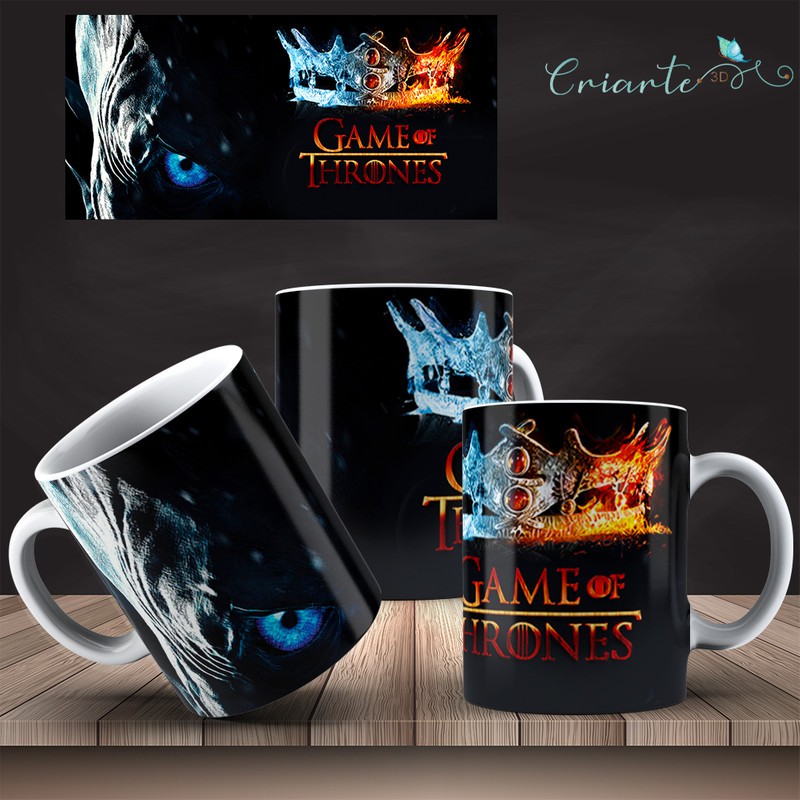 Caneca Porcelana Coleção Game of Thrones #40