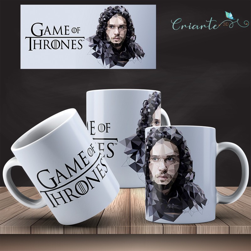 Caneca Porcelana Coleção Game of Thrones #36