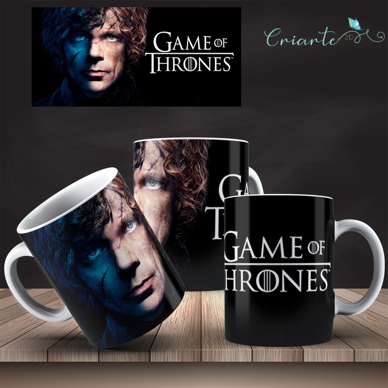 Caneca Porcelana Coleção Game of Thrones Mod 32