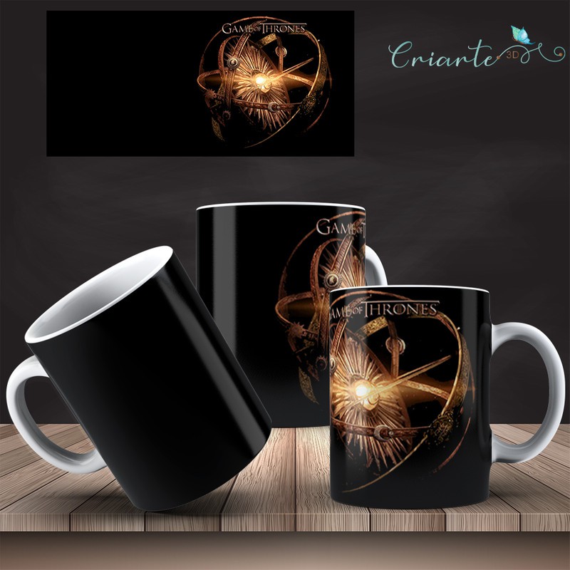 Caneca Porcelana Coleção Game of Thrones #41