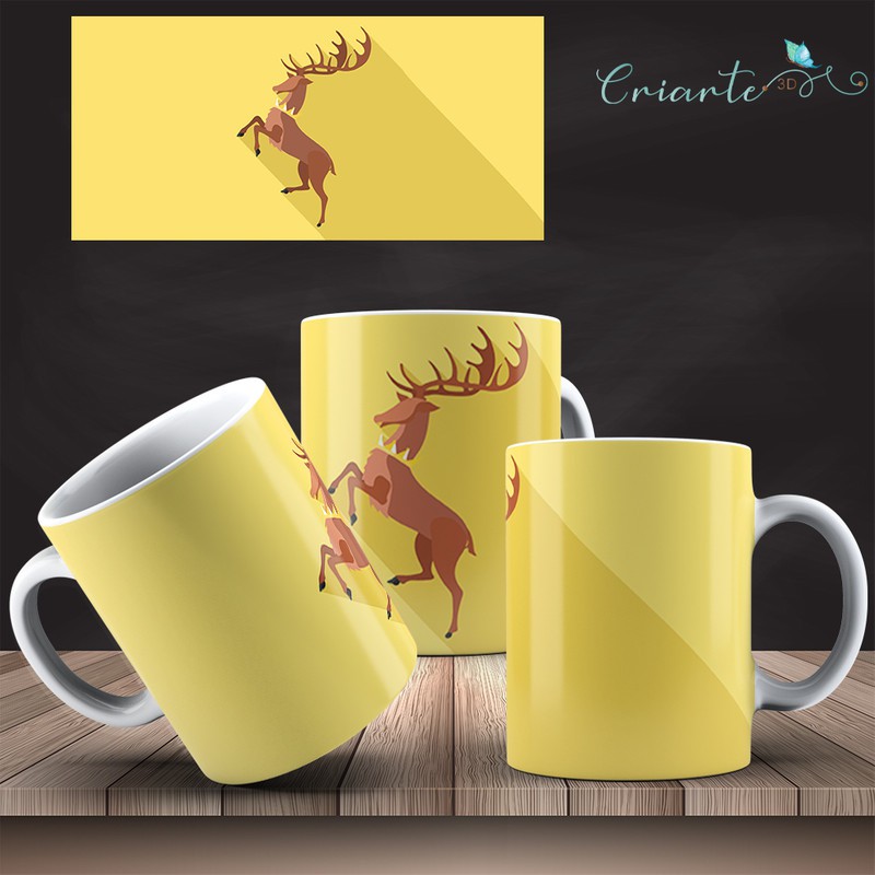 Caneca Porcelana Coleção Game of Thrones Mod 09