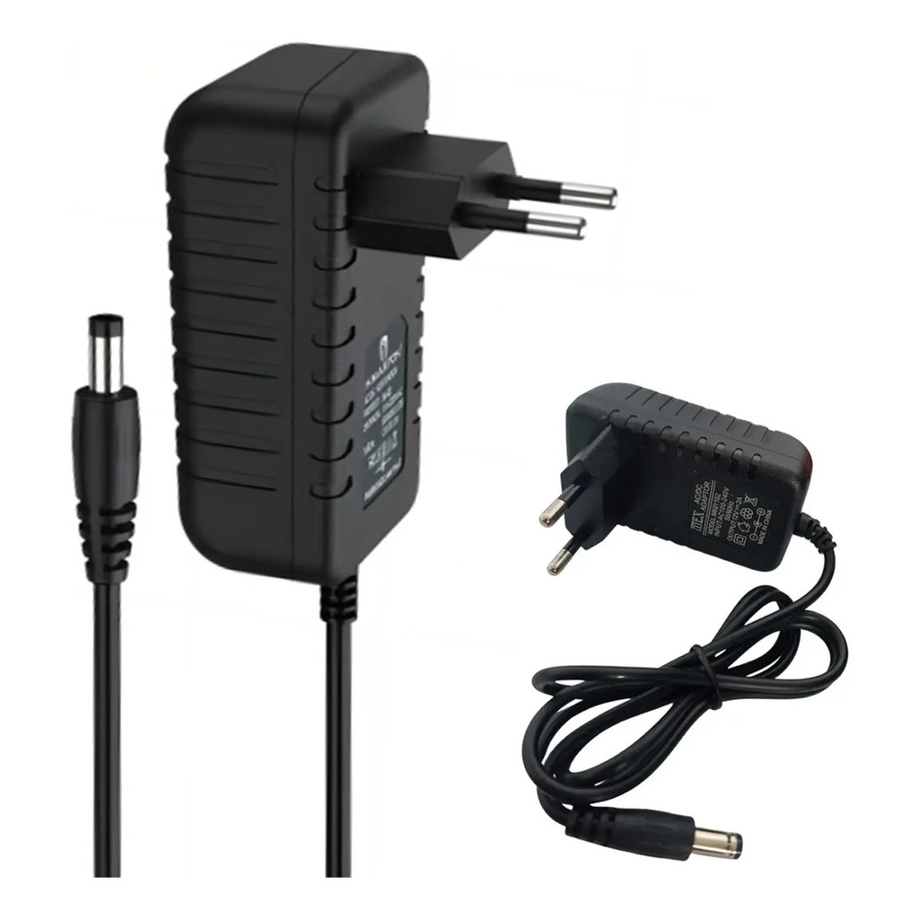 Fonte 12v 2a Power Adapter Bivolt Ac/dc Com Plug P4 JK-02 H'MASTON