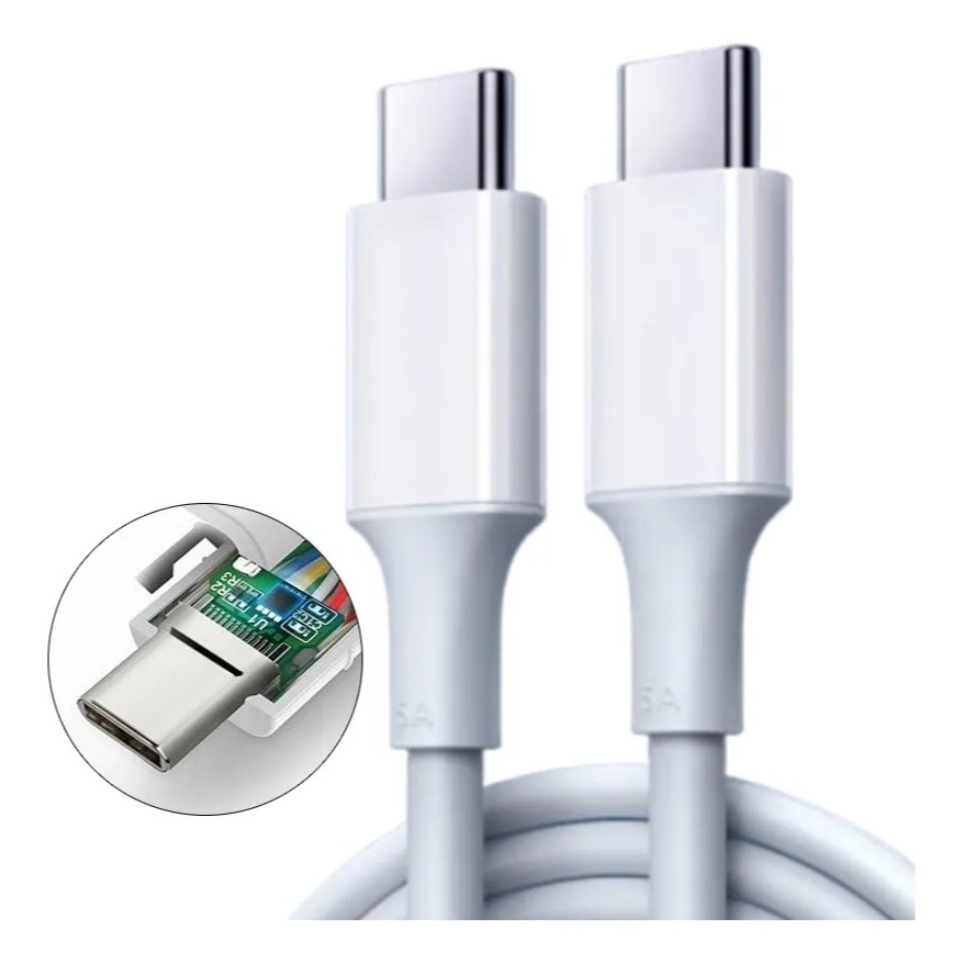 🔥  Carregador Power Adapter USB-C 80W 5A PD + Cabo Turbo Tipo C – Carregamento Ultra Rápido e Seguro! ⚡