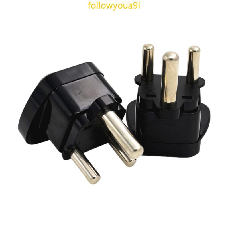 Fol South Africa Outlet Power Adapter 2 Pacotes Para Dormitórios Viagens E Uso Escritórios