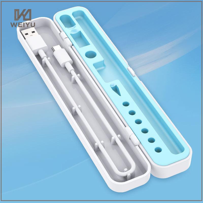 WEIYU Portátil Para Lápis 2 1 Caso Caixa De Armazenamento Bolsa Caneta Titular Stylus Capa 1st 2nd Gen Casos De Plástico