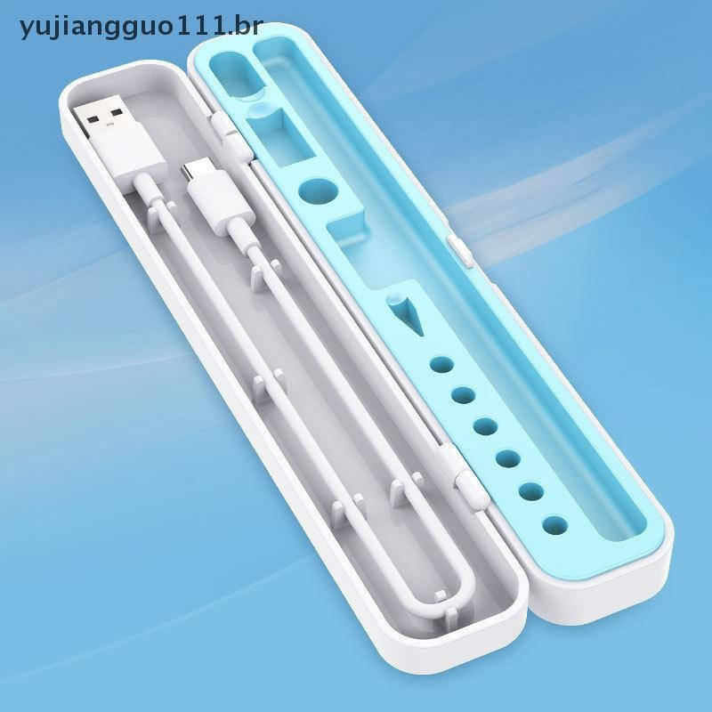 # Novo Portátil Para Lápis 2 1 Caso Caixa De Armazenamento Bolsa Caneta Titular Stylus Capa IPad 1st 2nd Gen Casos De Pl