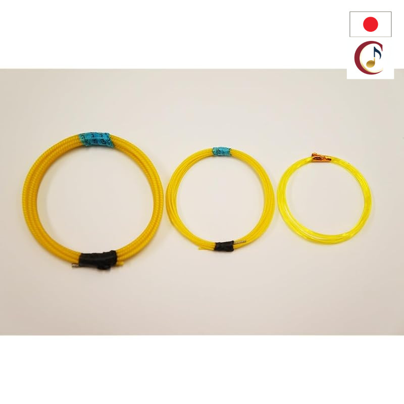 Tsugaru Shamisen String Set (1st, 2nd, and 3rd strings)/From Japan /100% Authentic Guaranteed