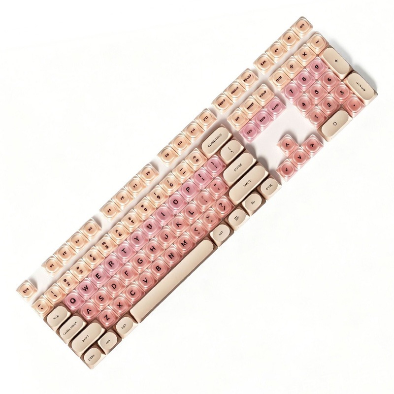 Base Líquida Keycaps PC + ABS Duplo Tiro HOA Perfil Keycap Personalizado Compatível Com Interruptores Cereja Gateron MX