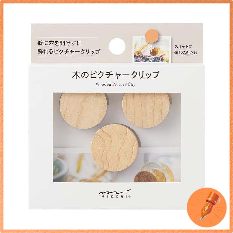 DESIGNPHIL Midori Picture Clip Wooden Natural 35497006