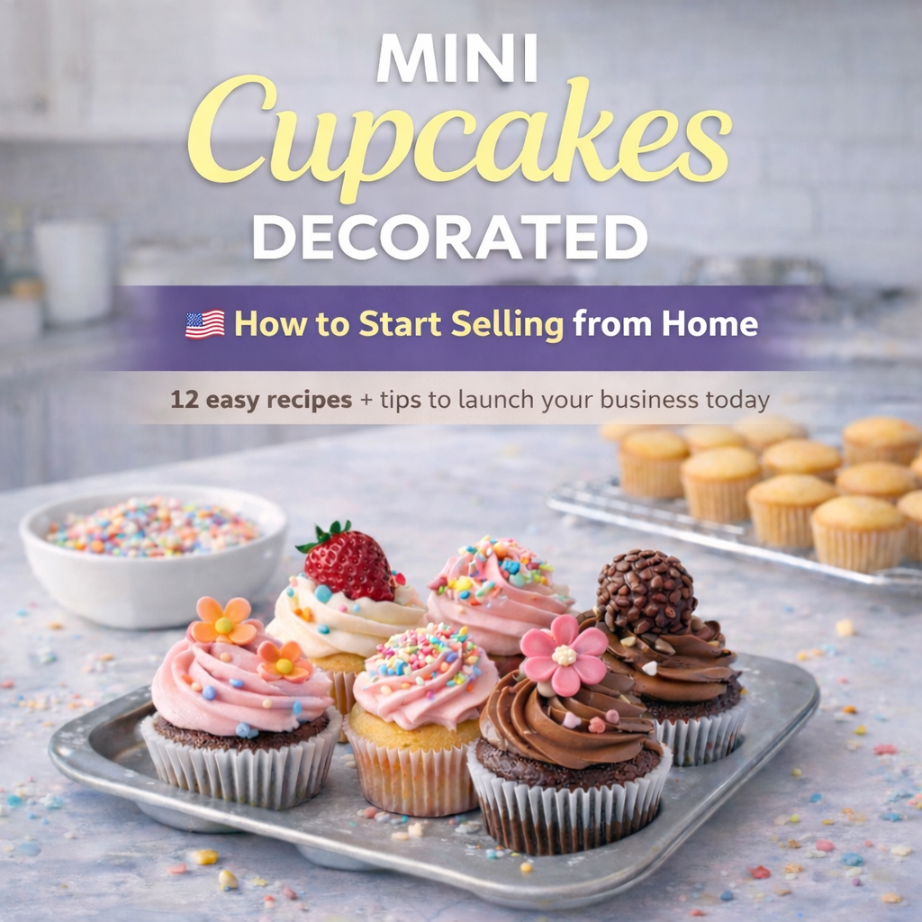 Decorated Mini Cupcakes: How to Start Selling and Earning from Home