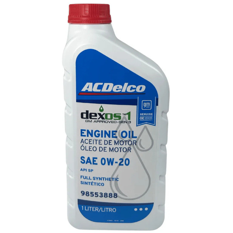 ÓLEO ACDELCO 0W20 SP GEN3 DEXOS 1 ORIGINAL GM  100%SINTETICO