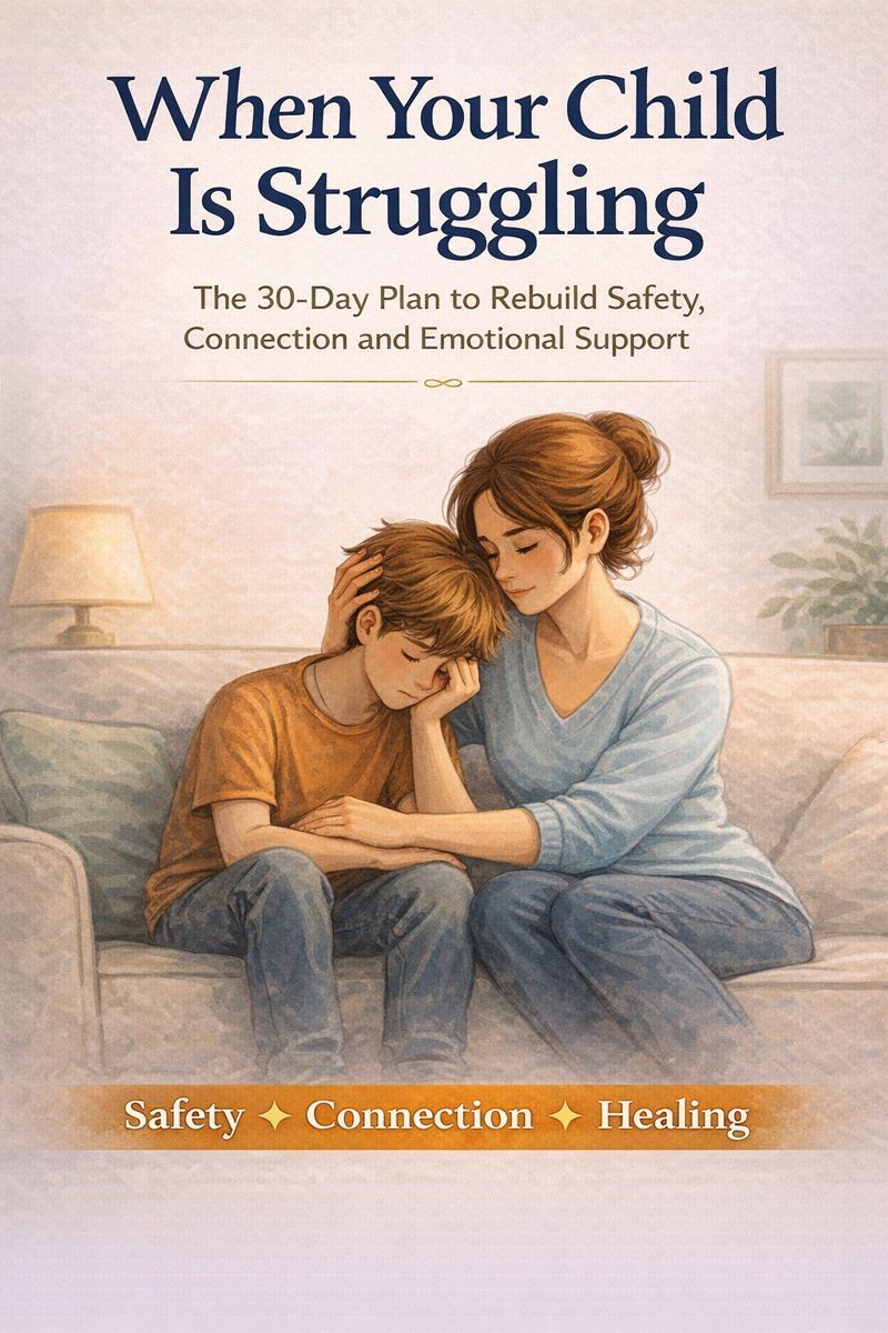 When Your Child Is Struggling - A 30-Day Support Plan to Rebuild Trust, Emotional Safety, and Hope