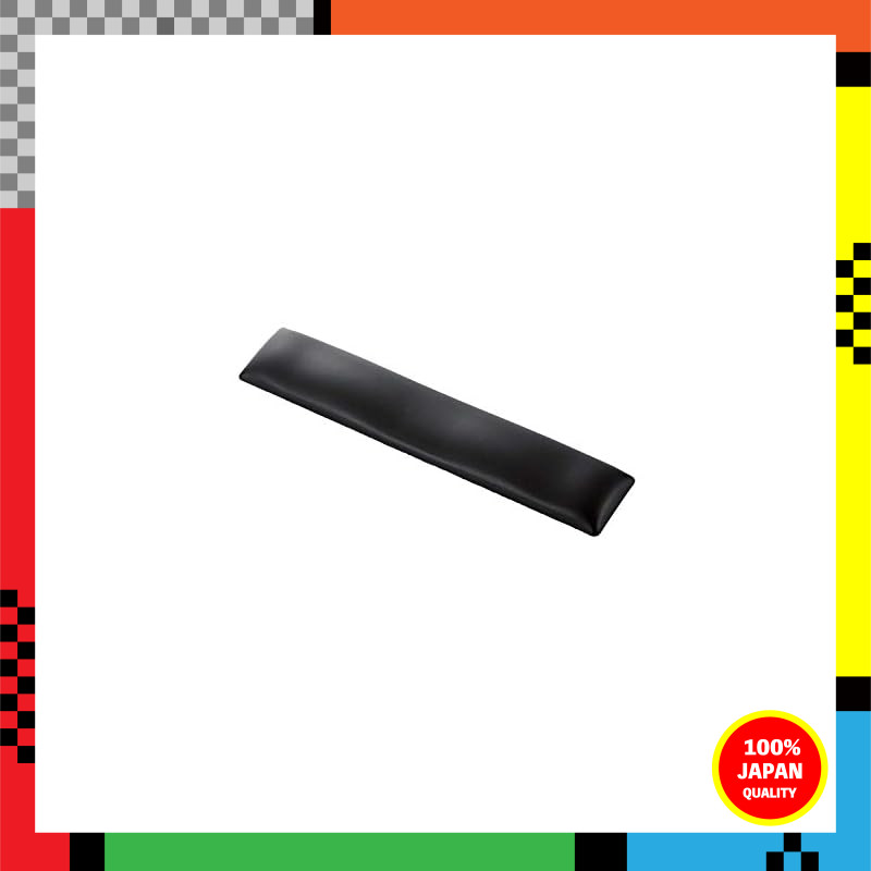 ELECOM FITTIO Gel Wrist Rest Fatigue Reduction Long Made in Japan Black MOH-FTPBK