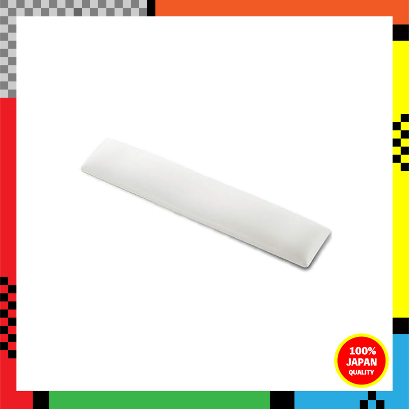 ELECOM FITTIO Gel Wrist Rest Fatigue Reduction Long Made in Japan White MOH-FTPWH