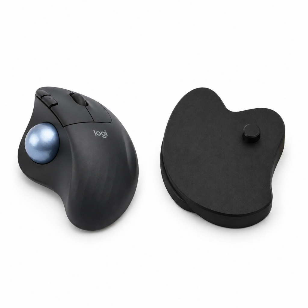 Base Logitech trackball base m575 adiciona 90 graus