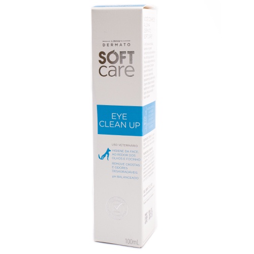 Soft Care Eye Clean Up para Cães e Gatos 100ml