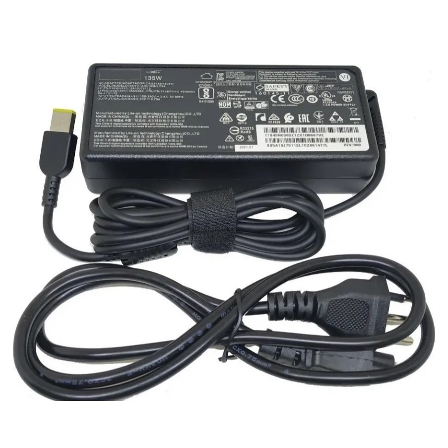 Fonte Carregador Para Notebook Lenovo Gaming 3i Loq 20v 6.75a 135w