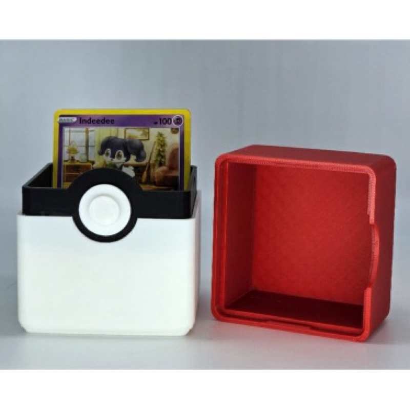 Caixa Estojo para Cartas Colecionáveis | Deck Box Organizador Resistente Geek