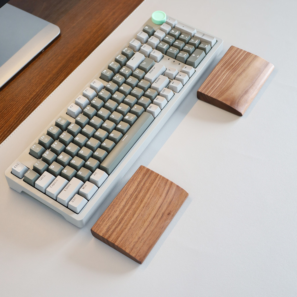 Teclado de descanso com uma mão jogo almofada de pulso para canhotos Alice 75% personalizado Split teclado de duas mãos
