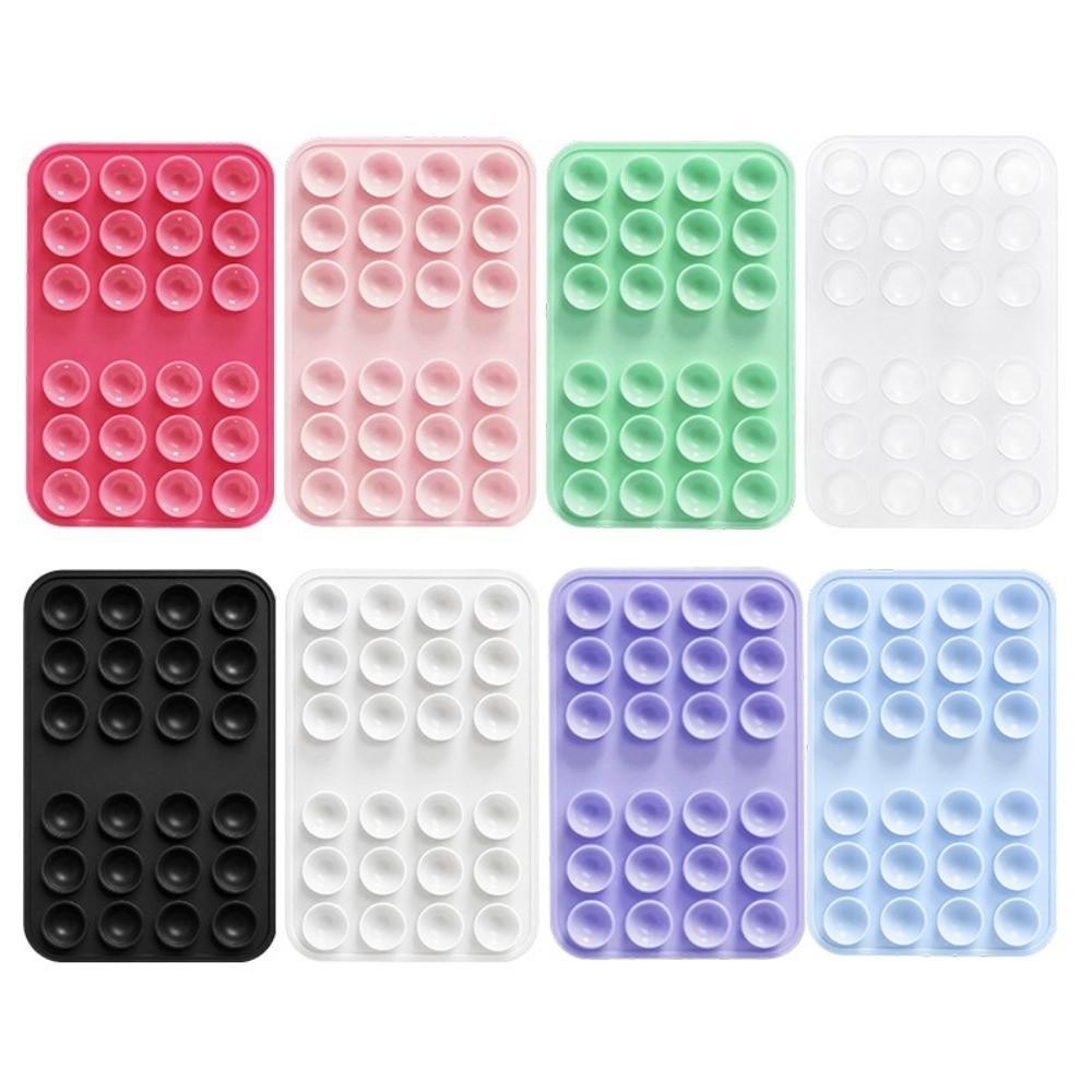 ZHDYEB 5pcs Suporte De Telefone Com Ventosa , Tapete De Silicone Dupla Face , Destacável